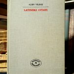 Albin Vilhar - Latinski citati