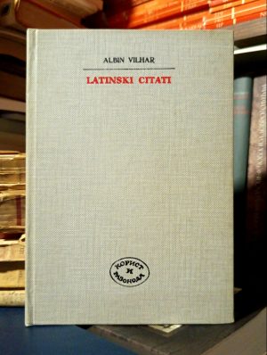 Albin Vilhar - Latinski citati
