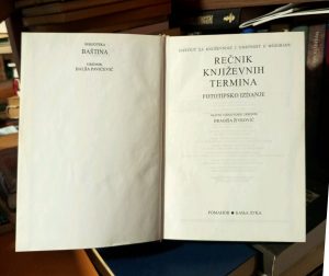 Dragiša Živković - Rečnik književnih termina