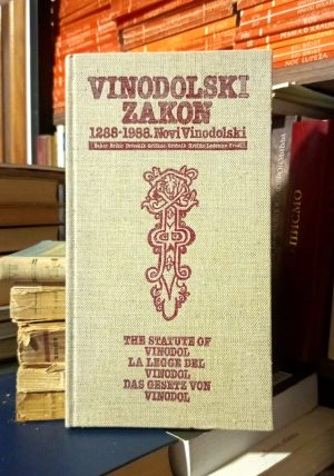 Lujo Margetić - Vinodolski zakon