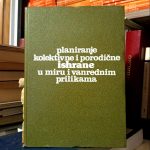 Planiranje kolektivne i porodične ishrane u miru i vanrednim prilikama