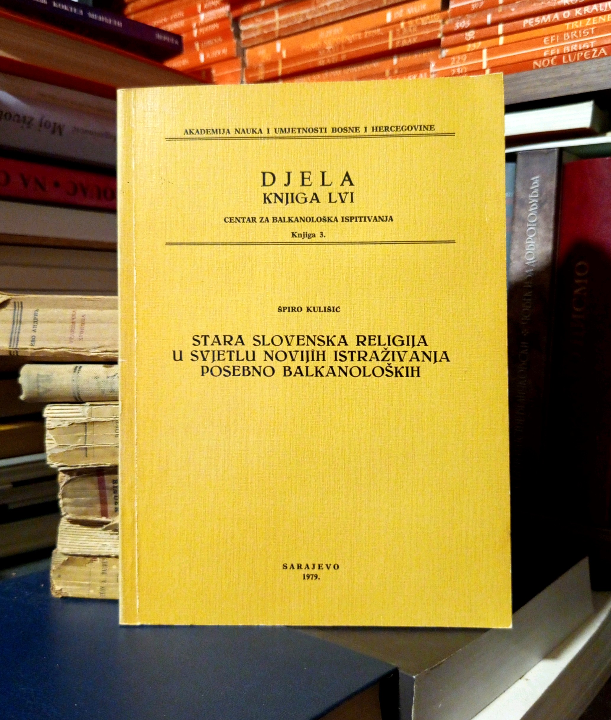 Špiro Kulišić - Stara slovenska religija u svjetlu novijih istraživanja posebno balkanoloških