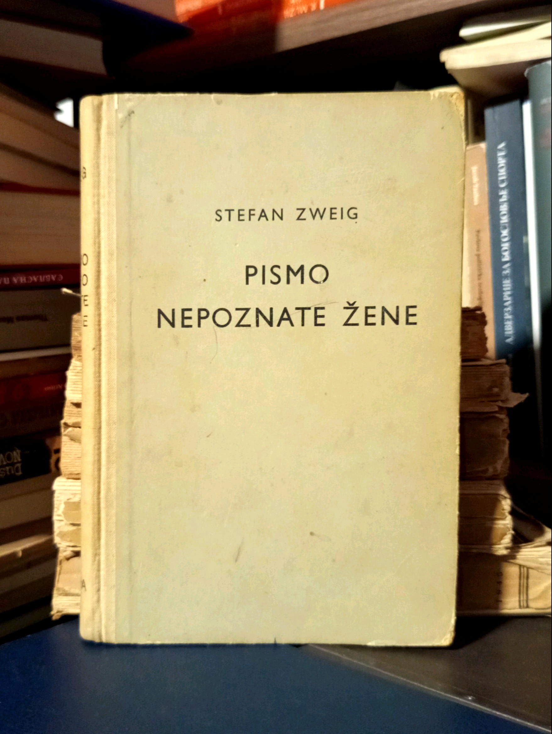 Stefan Zweig - Pismo nepoznate žene