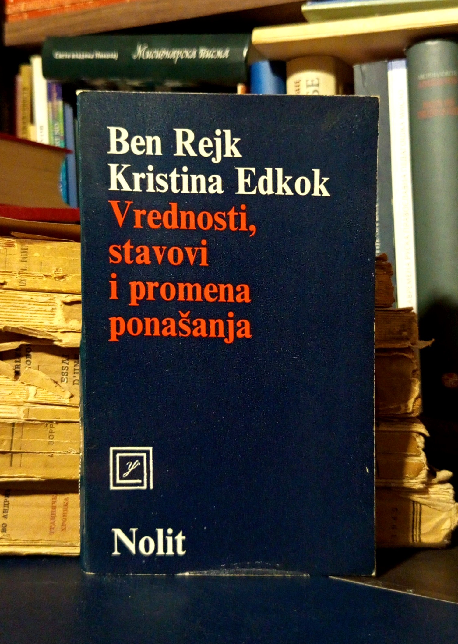 Ben Rejk, Kristina Edkok - Vrednosti, stavovi i promena ponašanja